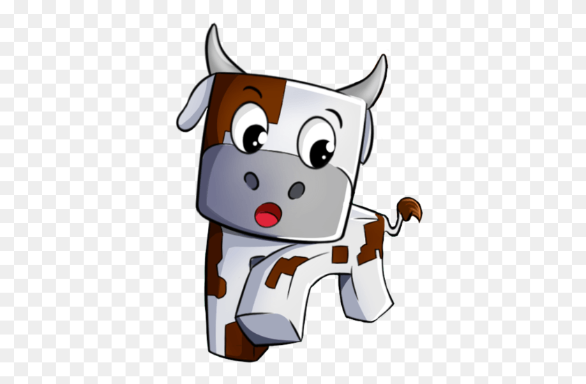 375x491 Cow Cartoon, Outdoors, Toy HD PNG Download