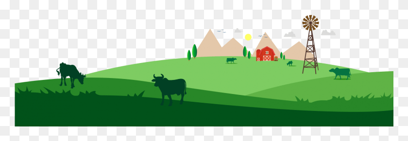 1601x476 Коровье Молоко Крупный Рогатый Скот, Бык, Млекопитающее, Животное Hd Png Скачать