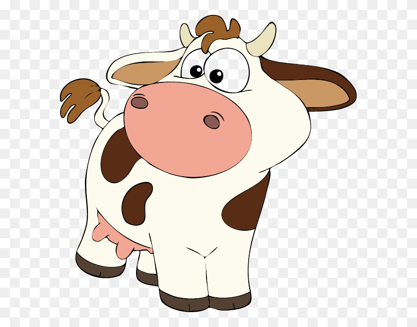 599x599 Cow Mooing Vache Dessin, Mammal, Animal, Pig HD PNG Download