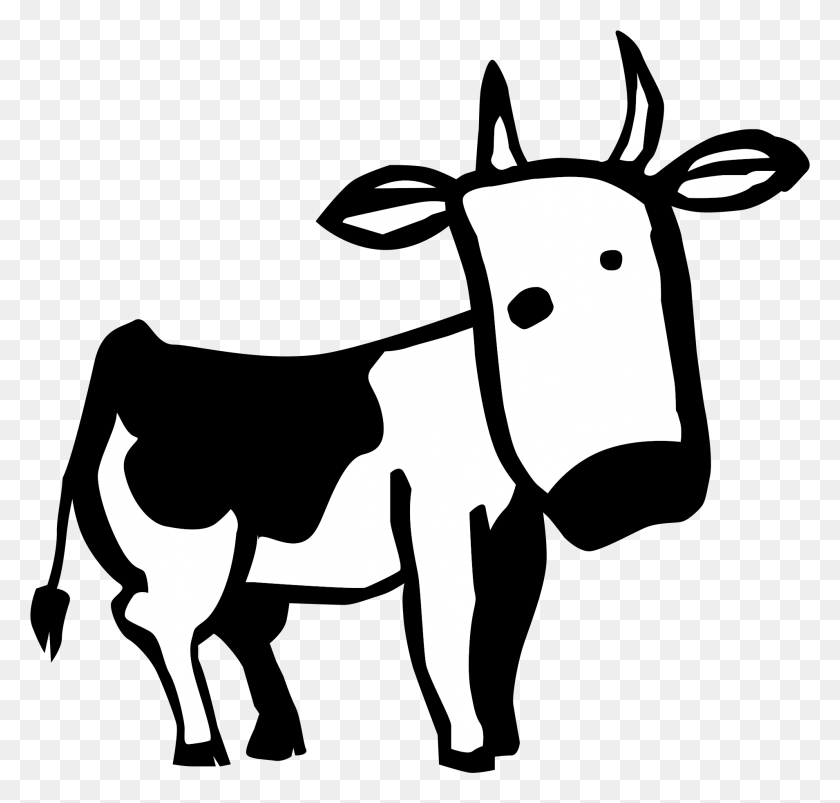1909x1819 Png Корова, Крупный Рогатый Скот, Млекопитающее, Животное Png Скачать