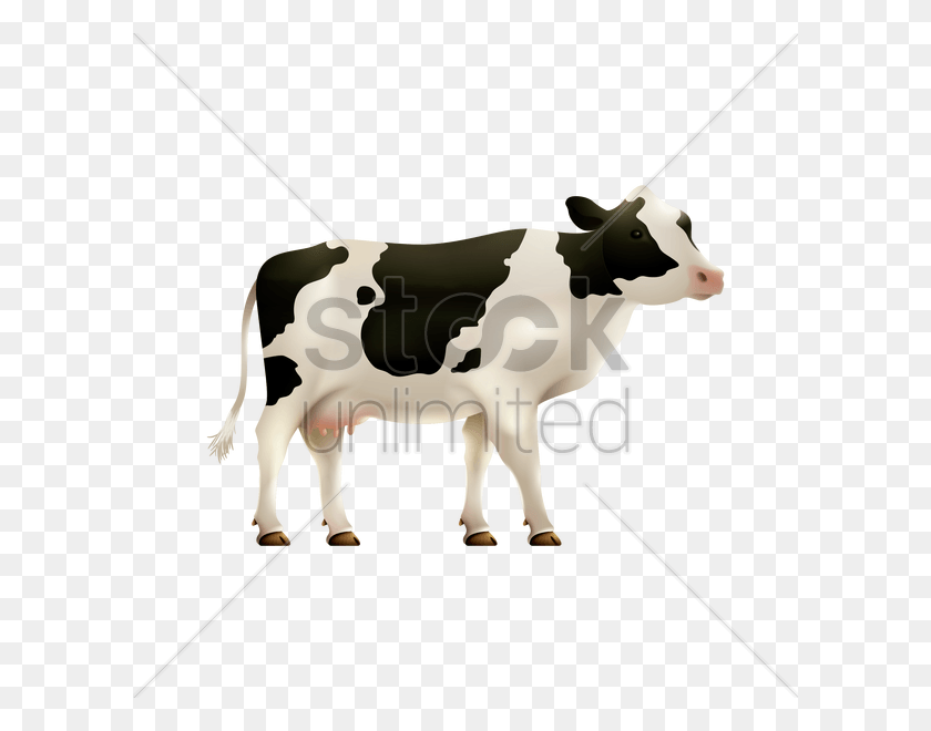600x600 Корова Вектор Молочная Корова, Лук, Крупный Рогатый Скот, Млекопитающее Hd Png Скачать