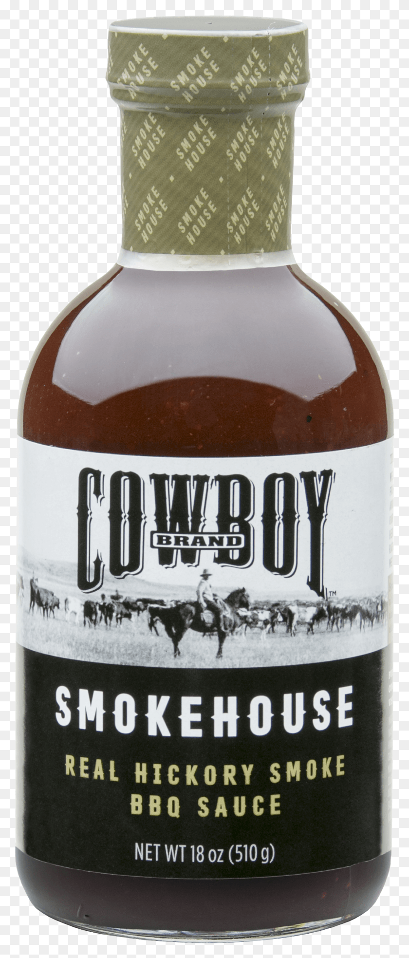 1051x2570 Cowboy Bbq Sauce Bbq Sauce Barbecue Sauce Smoky Glass Bottle, Beer, Alcohol, Beverage HD PNG Download