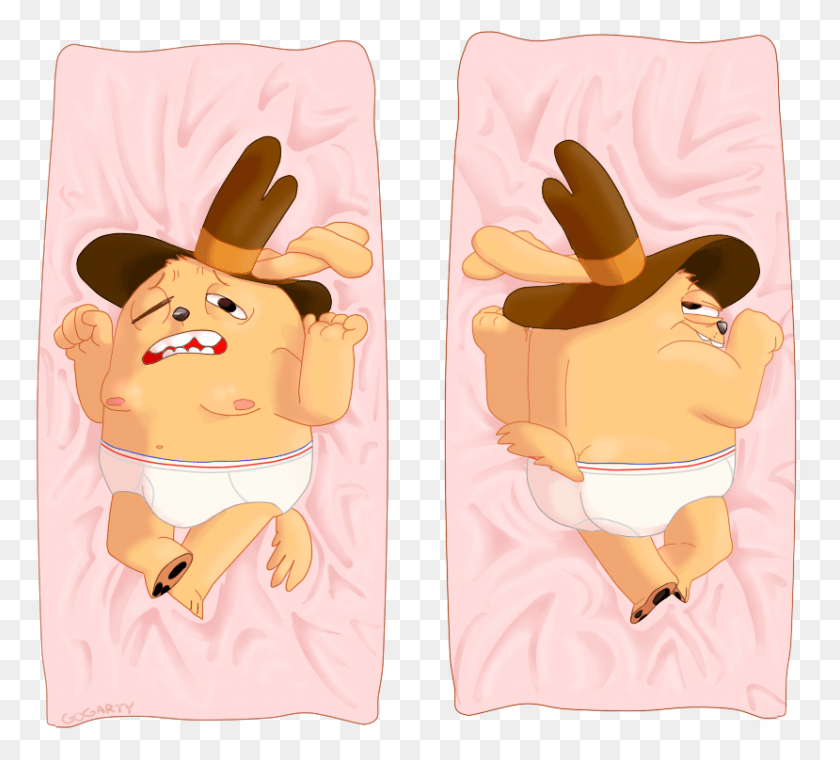 829x744 Cowboy Dog Anime Love Pillow It Needs To Be Real Pls Cartoon, Cushion, Diaper, Jaw HD PNG Download