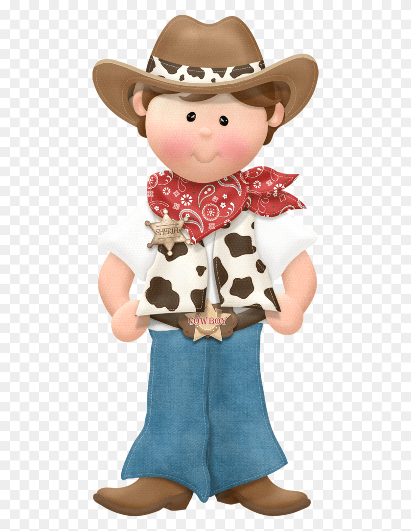 462x1024 Cowboy E Cowgirl Personagens Do Fazendinha Para Imprimir, Doll, Toy, Person HD PNG Download