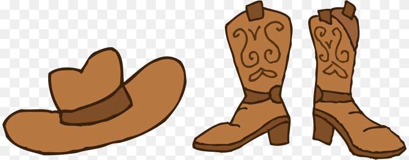 Cowboy Hat Clipart, Boot, Clothing, Cowboy Boot, Footwear PNG