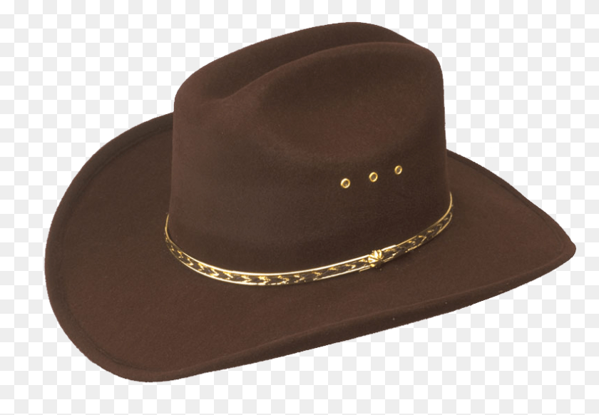 791x530 Cowboy Hat Images Trilby Brown Hat Lock, Clothing, Apparel, Baseball Cap HD PNG Download
