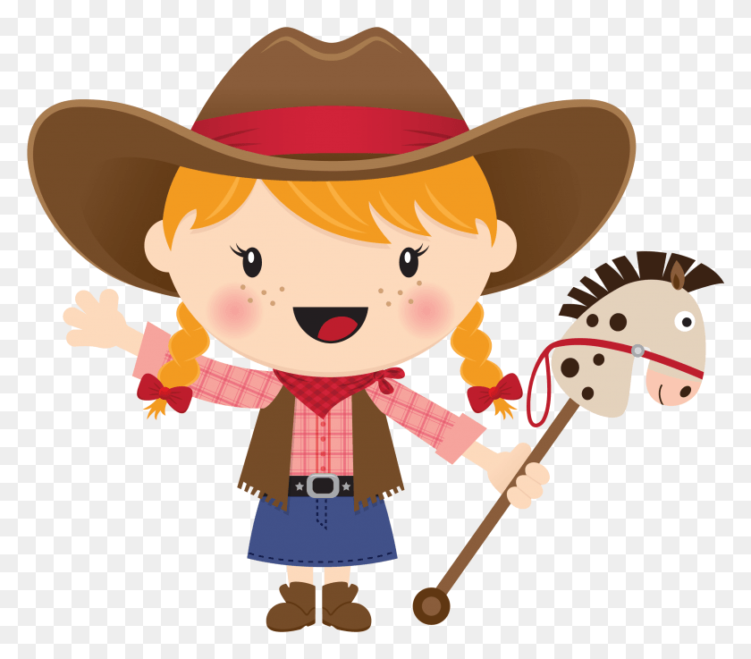 2364x2054 Cowgirl Clipart Blonde Personagem Fazendinha Rosa, Clothing, Apparel, Toy HD PNG Download