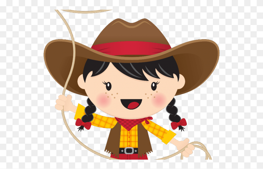 564x481 Cowgirl Clipart Transparent, Clothing, Apparel, Hat HD PNG Download