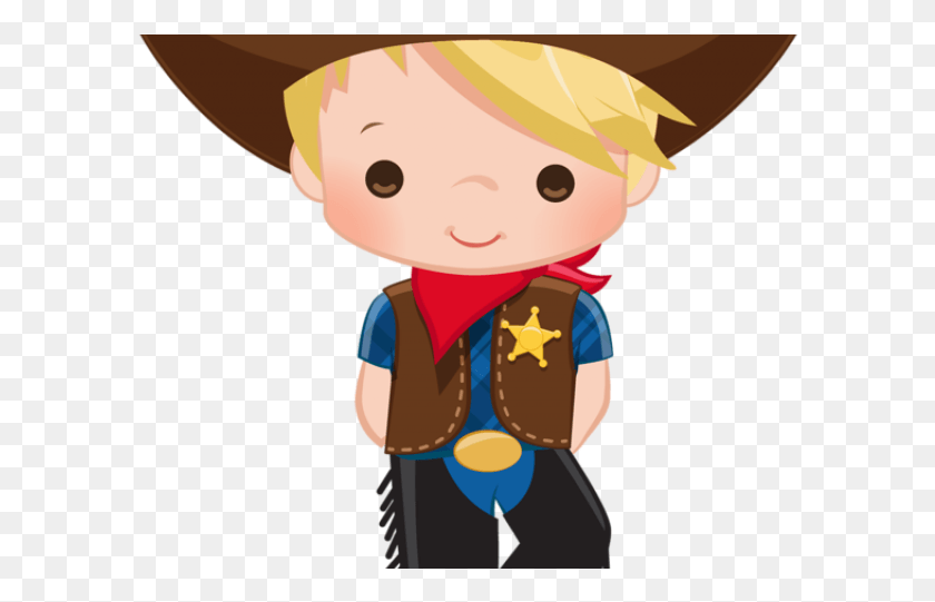 594x481 Cowgirl Clipart Vaquero Cowboy Cowgirl Clip Art, Toy, Clothing, Apparel HD PNG Download