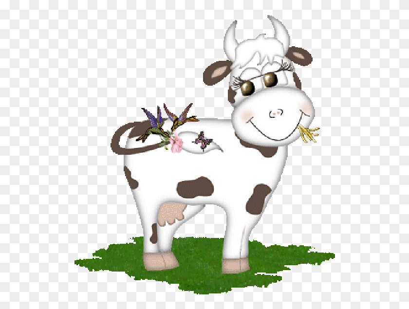 536x575 Cows Clipart Transparent Background Chanson La Vache Aux Yeux Bleus, Cow, Cattle, Mammal HD PNG Download
