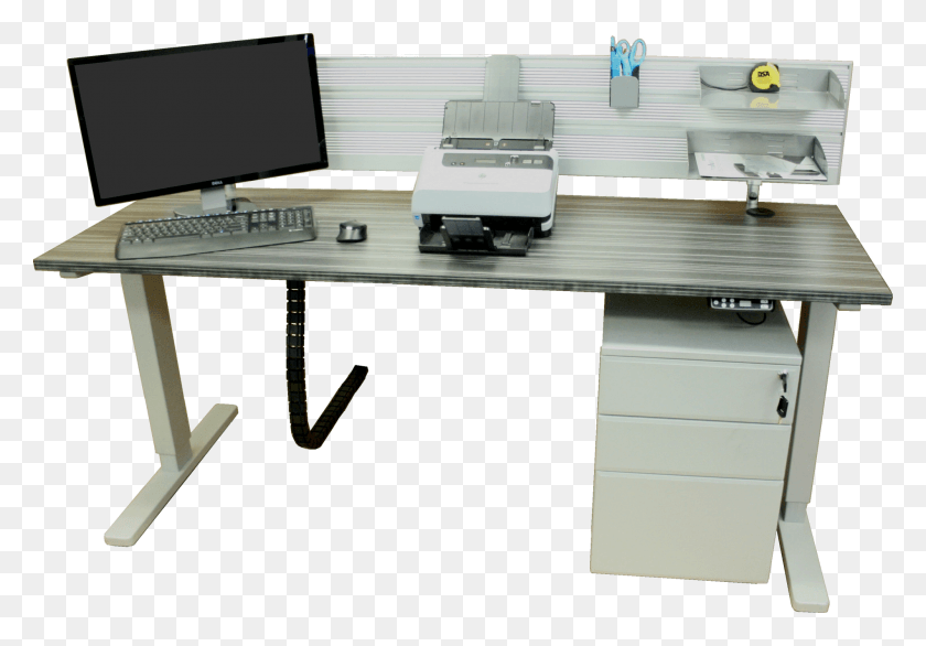 2000x1351 Cox Office Furniture Computer Desk, Table, Computer Keyboard, Computer Hardware HD PNG Download