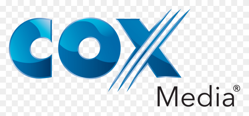 1000x428 Descargar Png Coxmedia Cox Media Logo, Disco, Dvd, Símbolo Hd Png