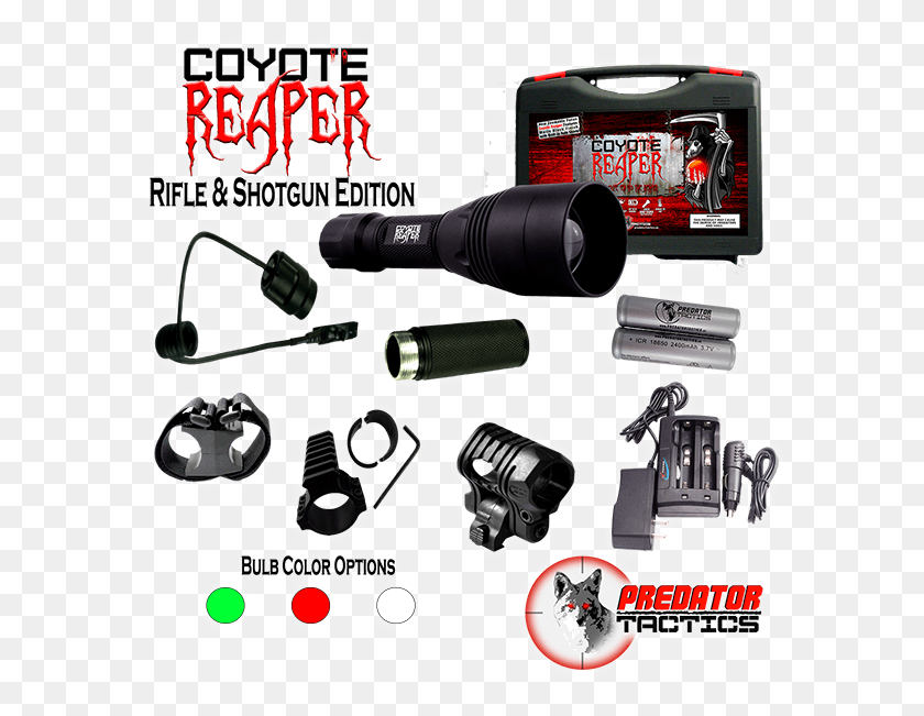 591x591 Descargar Png Coyote Reaper Rifle Amp Shotgun Edition Linterna, Light, Cámara De Video, Cámara Hd Png