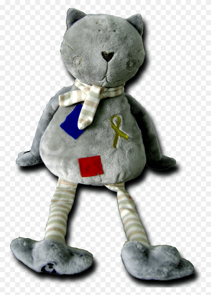 1083x1543 Cozy Cat Stuffed Animal Teddy Bear, Plush, Toy, Figurine HD PNG Download
