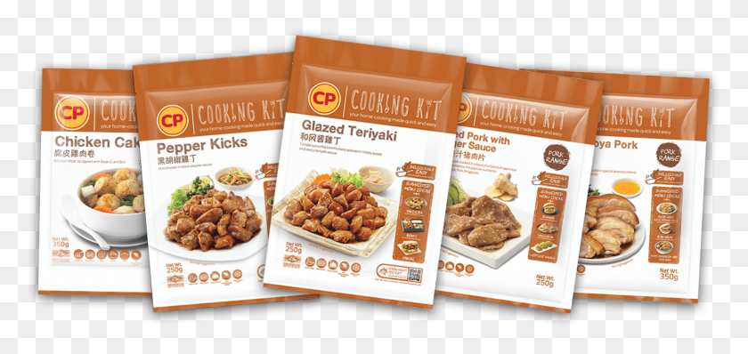1314x571 Cp Cooking Kit Contains High Quality Fullycooked Meat Convenience Food, Advertisement, Flyer, Poster HD PNG Download