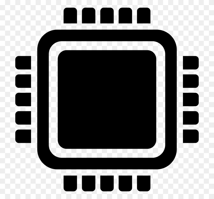 720x720 Cpu Processor Computer Technology Circuit Hardware Processor Vector, Gray, World Of Warcraft HD PNG Download