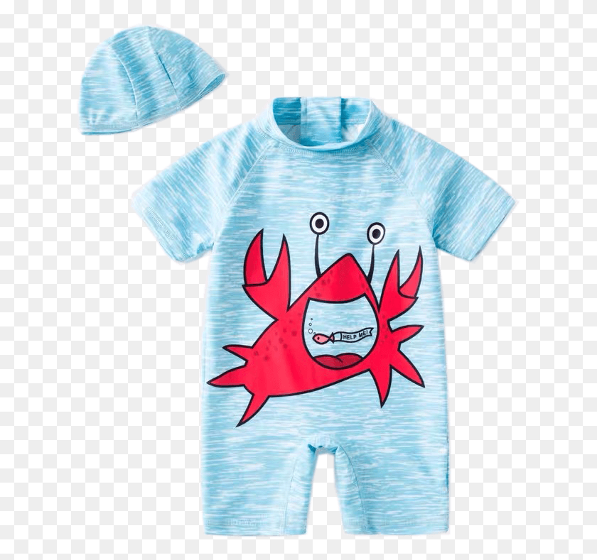 629x729 Crab, Clothing, Apparel, T-shirt HD PNG Download