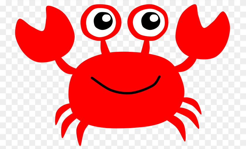 Crab Clipart, Food, Seafood, Animal, Invertebrate Transparent PNG