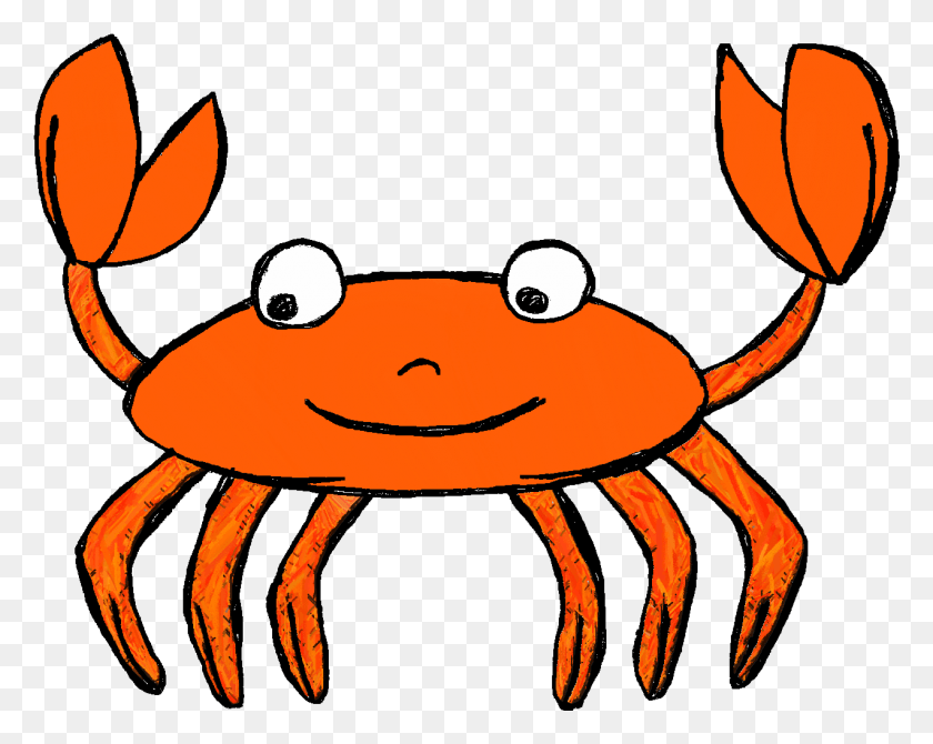 1273x997 Crab Clipart Water Clipart Ocean Animals Clipart Transparent, Seafood, Food, Sea Life HD PNG Download