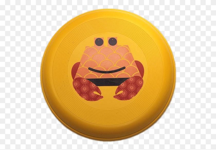 535x522 Crab Frisbee Circle, Toy HD PNG Download