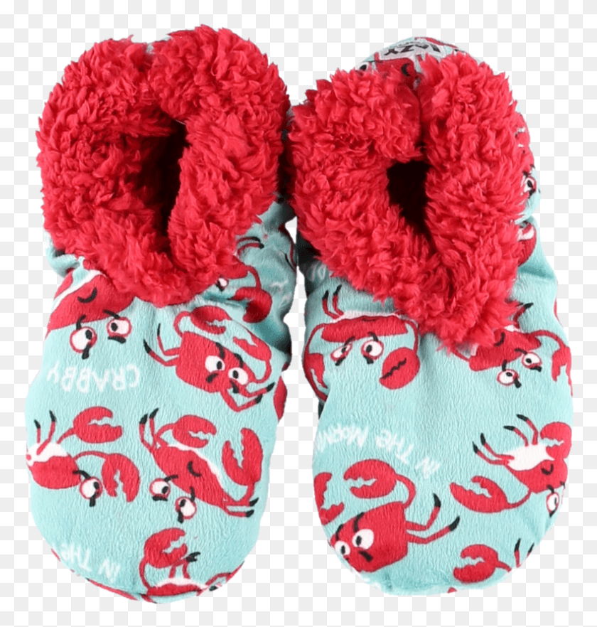 789x832 Crabby In The Morning Slipper, Clothing, Apparel, Footwear HD PNG Download