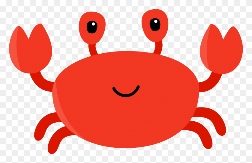 1501x932 Crabs Clipart File Clip Art, Sea Life, Animal, Food HD PNG Download