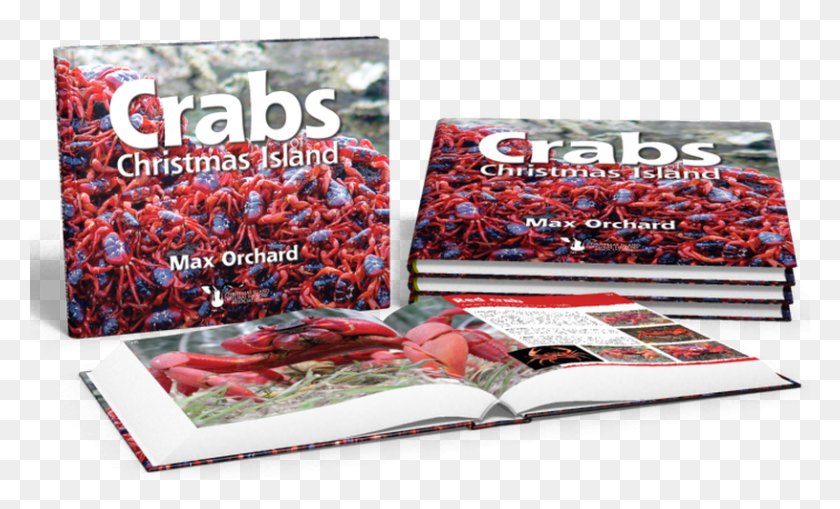 816x470 Crabs Of Christmas Island Max Orchard Christmas Island Flyer, Clothing, Apparel, Book HD PNG Download