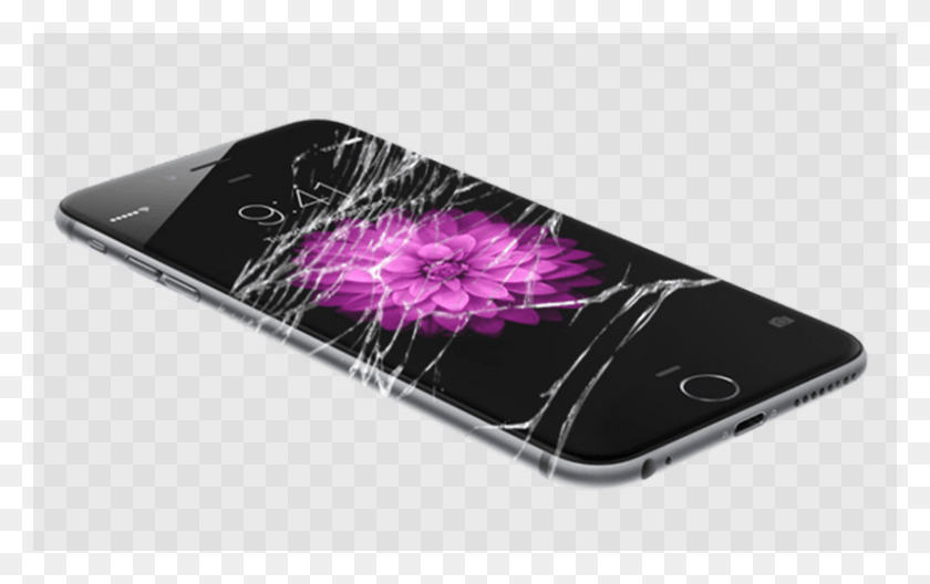 800x480 Cracked Iphone Screen, Mat, Phone, Electronics HD PNG Download