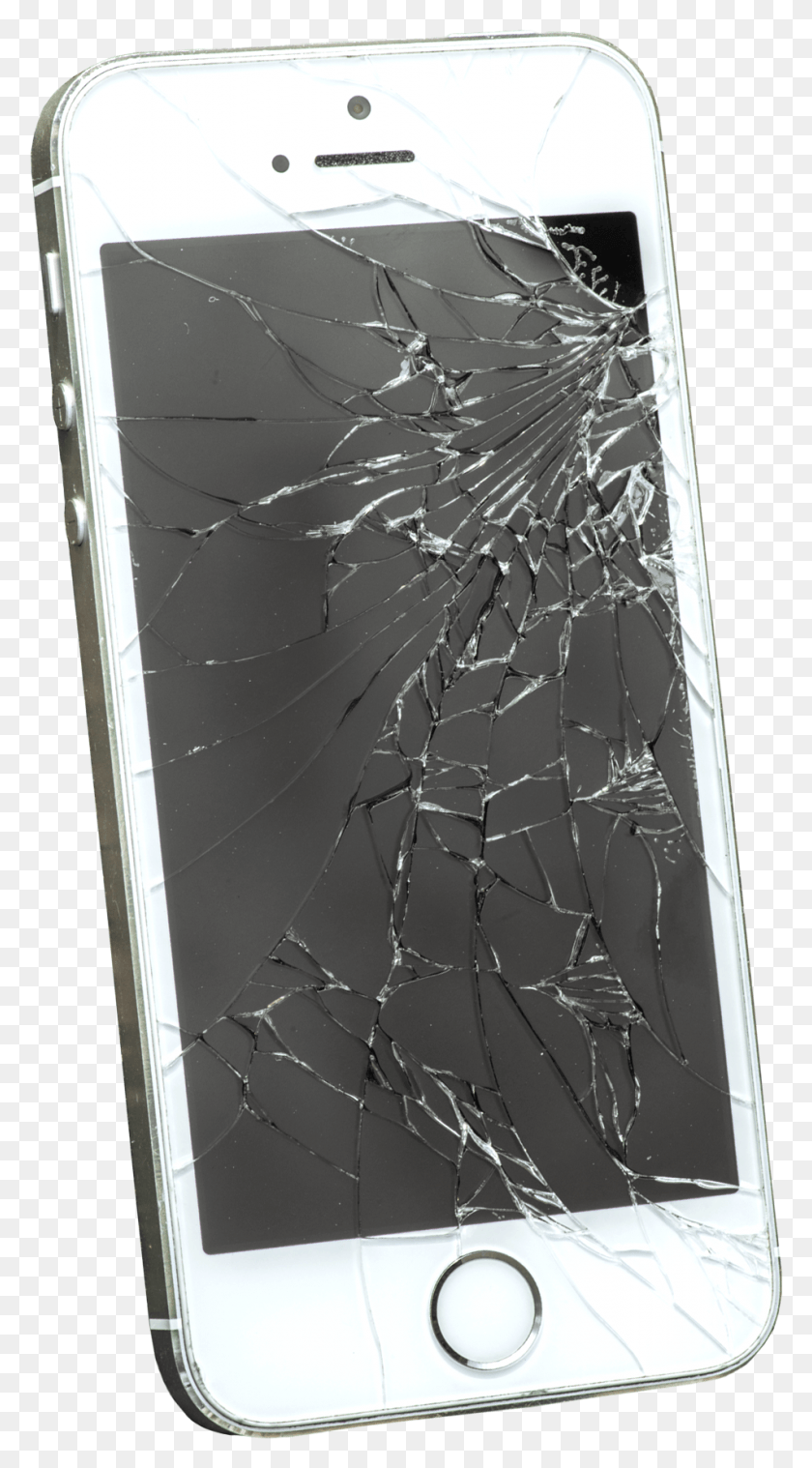 953x1782 Cracked Iphone1 Cracked Phone Transparent, Mobile Phone, Electronics, Cell Phone HD PNG Download