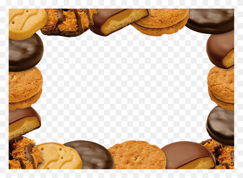 1051x751 Cracker Clipart Cookie Box Girl Scout Cookies Background, Bread, Food, Bakery HD PNG Download