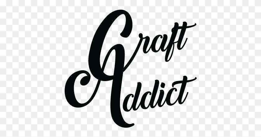 426x381 Craft Addict Calligraphy, Text, Handwriting, Alphabet HD PNG Download