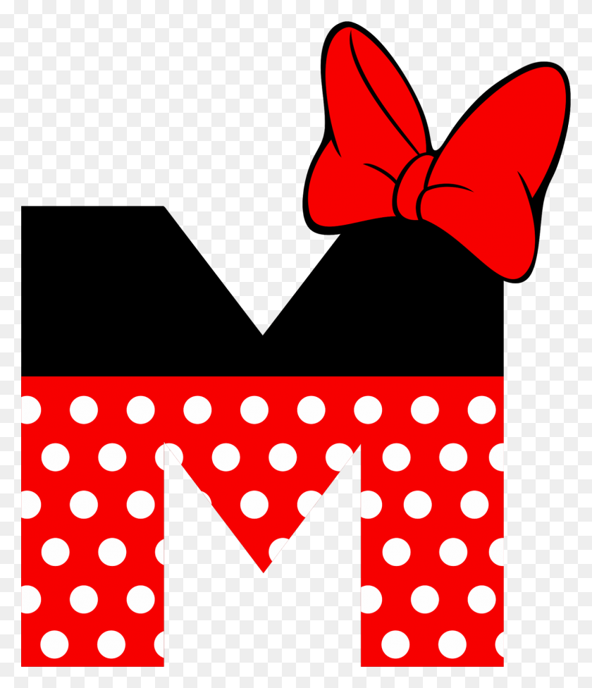 1362x1600 Descargar Png Craft Cuarto Cumpleaños Gratis Mickey Mouse Texto Foto Minnie Mouse Letra M, Textura, Lunares, Corbata Hd Png