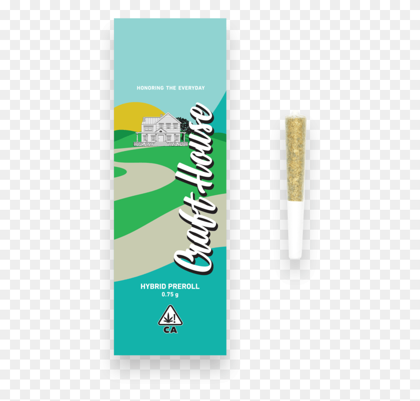 451x743 Crafthouse Preroll With Joint Crafthouse Preroll, Light, Poster, Advertisement HD PNG Download
