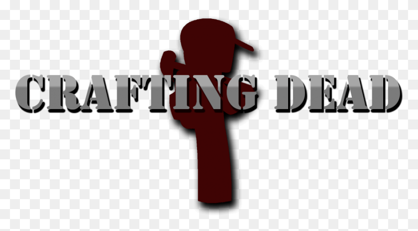 878x455 Descargar Png Crafting Dead Logo, Mano, Texto, Alfabeto Hd Png