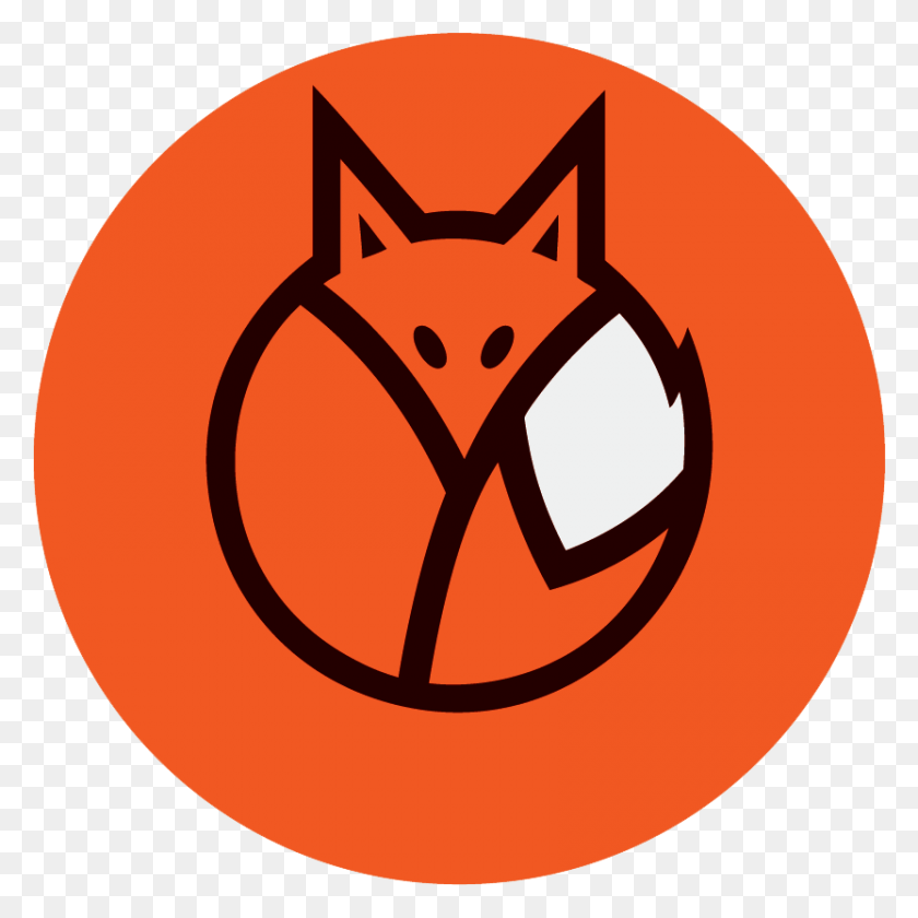 832x832 Дизайн Логотипа Crafty Fox Web Amp Enot Logotip, Логотип, Символ, Товарный Знак Hd Png Скачать