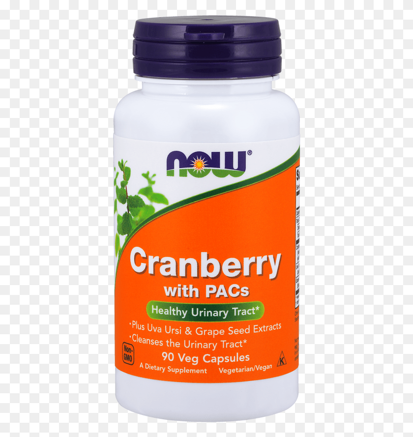 382x829 Cranberry Now Foods Gaba, Bottle, Milk, Beverage HD PNG Download