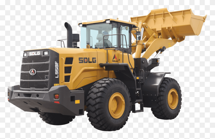 1024x636 Crane, Tractor, Vehicle, Transportation HD PNG Download