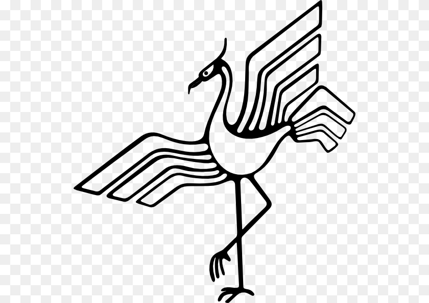 Crane Clip Art, Animal, Bird, Waterfowl, Crane Bird Clipart PNG