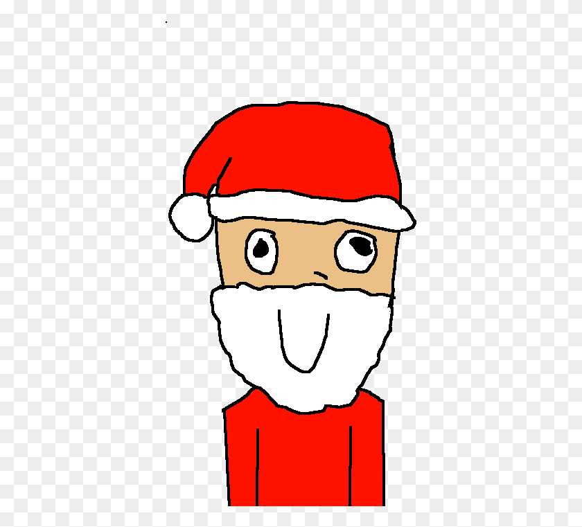 363x701 Crappy Santa Drawing Cartoon, Person, Human, Helmet HD PNG Download