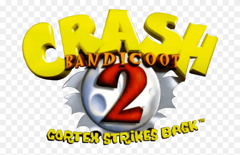 688x484 Descargar Png Crash Bandicoot 2 Logo, Angry Birds, Pac Man, Texto Hd Png