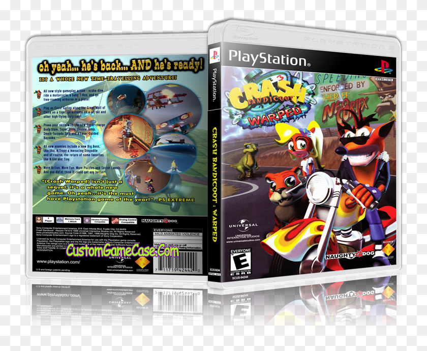 749x630 Descargar Png Crash Bandicoot 3 Warped Crash Bandicoot 3 Game Cover, Toy, Kart, Vehículo Hd Png