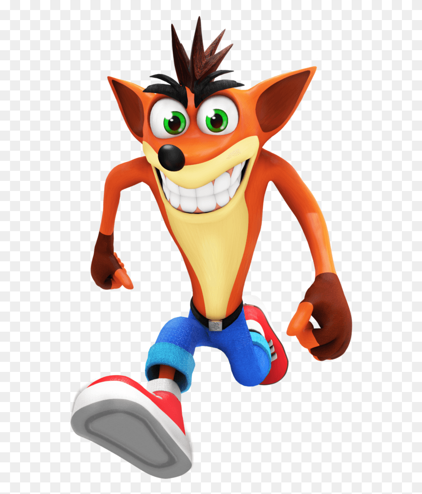 564x923 Crash Bandicoot Merry Christmas To All Except The Jews, Toy, Plush, Mascot HD PNG Download