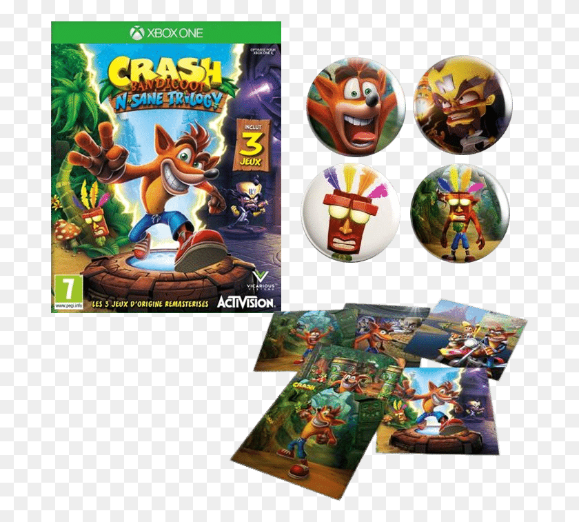 694x697 Crash Bandicoot Xbox One, Super Mario, Game HD PNG Download