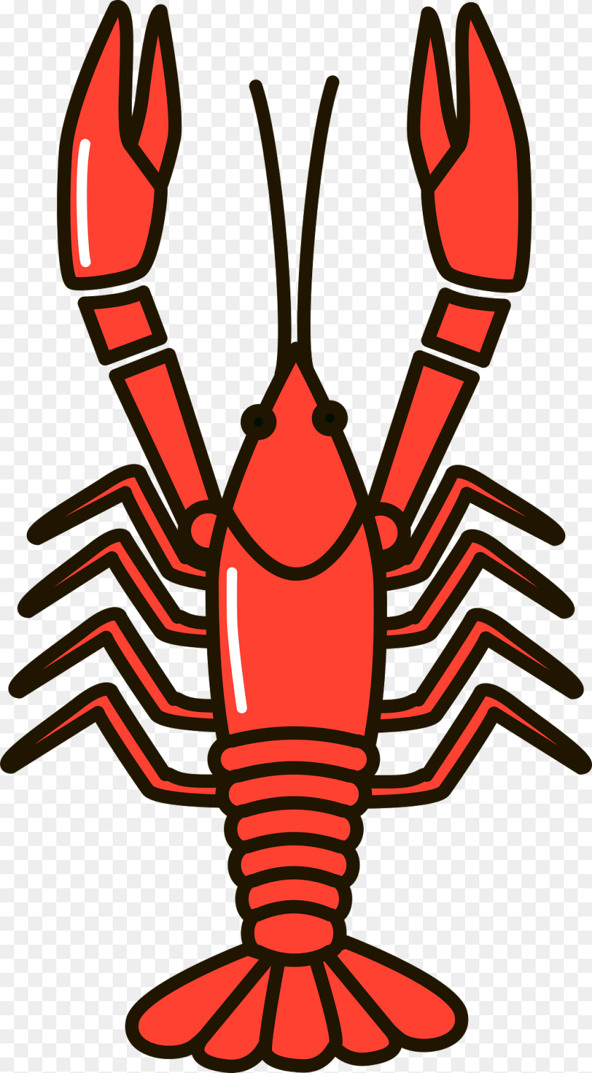 Crawfish Clipart, Food, Seafood, Animal, Sea Life PNG