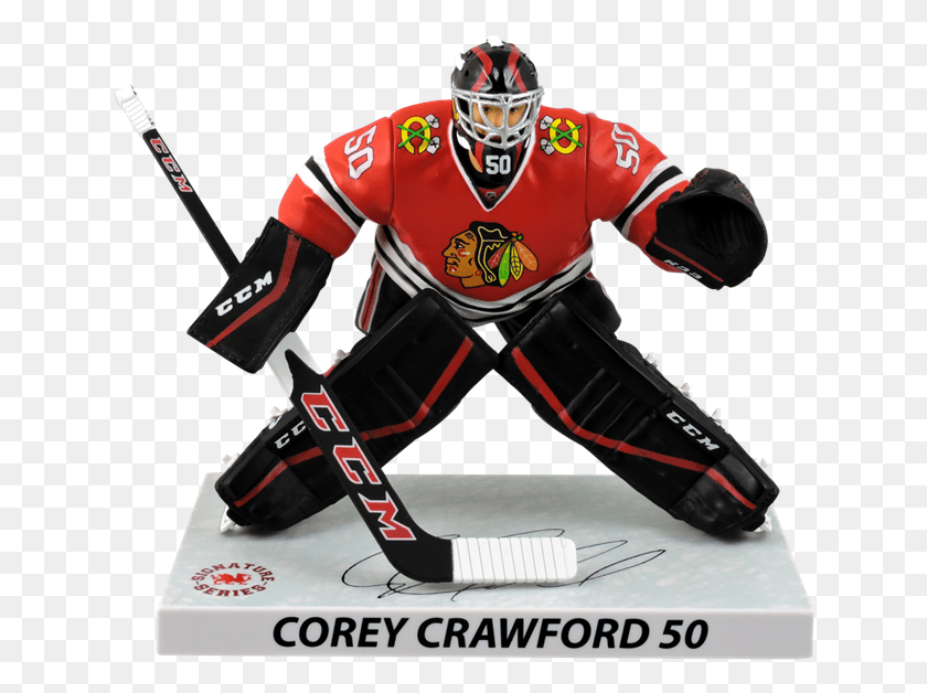 636x568 Crawford Chicago Blackhawks Nhl Figurines, Helmet, Clothing, Apparel HD PNG Download