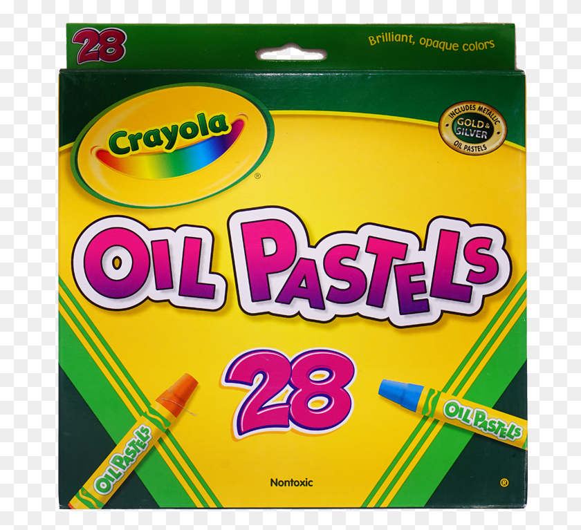 687x707 Crayola Crayola Oil Pastels, Candy, Food, Crayon HD PNG Download
