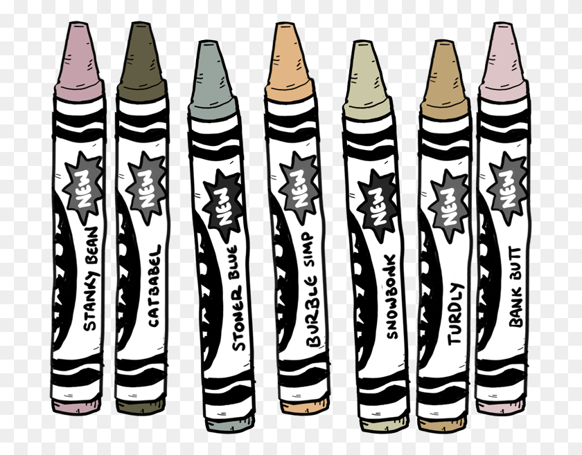 697x598 Crayola S Newest Could Be Named By Missile, Crayon HD PNG Download
