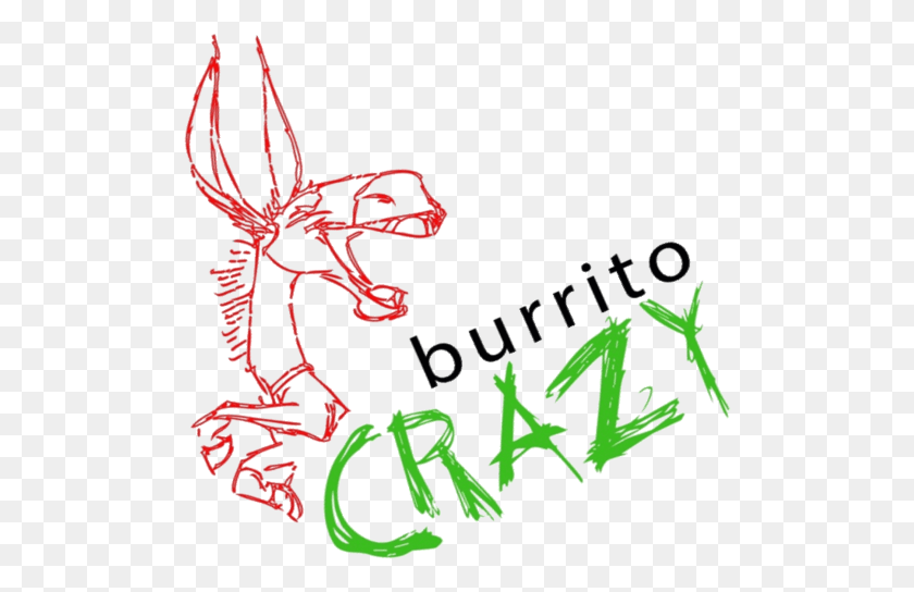 504x484 Crazy Burrito Logo Crazy Burrito Food Truck, Text, Alphabet HD PNG Download