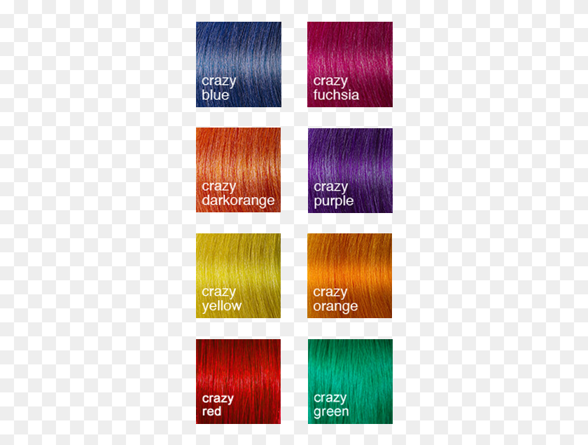 282x575 Crazy Colored Strands Wig, Hair, Text, Aluminium HD PNG Download