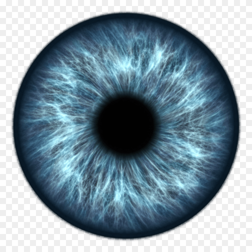 1047x1047 Crazy Eye Transparent Background Blue Eye Iris, Sphere, Pattern, Ornament HD PNG Download